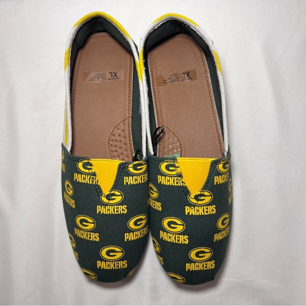 Greenbay Packers Slip On Shoe Size XL - Picture 2 of 7
